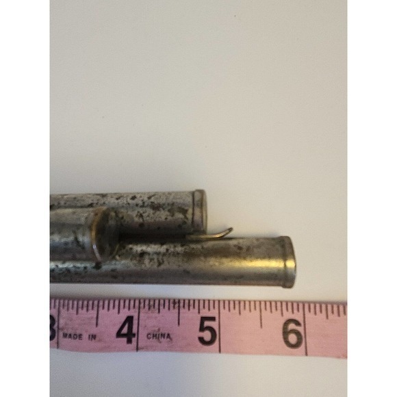 VINTAGE RAILROAD CONDUCTORS 3- CHAMBER WHISTLE Made in England 6" - Picture 3 of 4